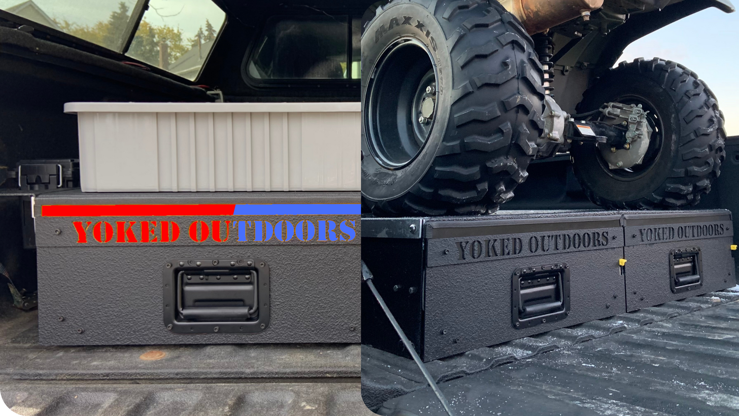 custom colours for truck bed drawers