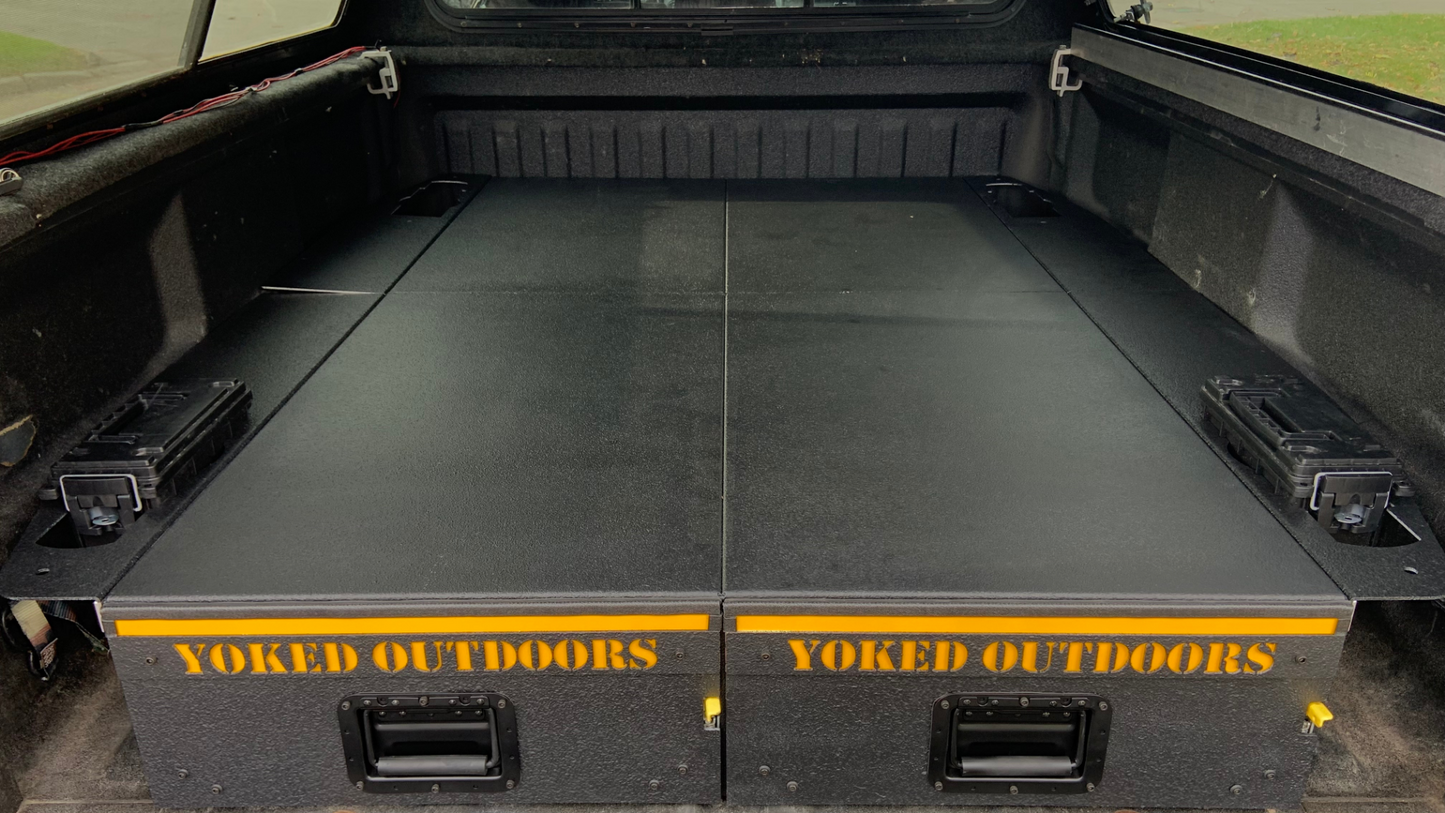 Yoked Outdoors Organized Truck Bed Drawer System